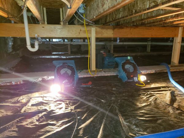 Crawlspace Water Removal in Littleton